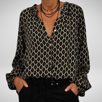 ボヘミアンブラウス – 大胆・エレガント・こなれ感