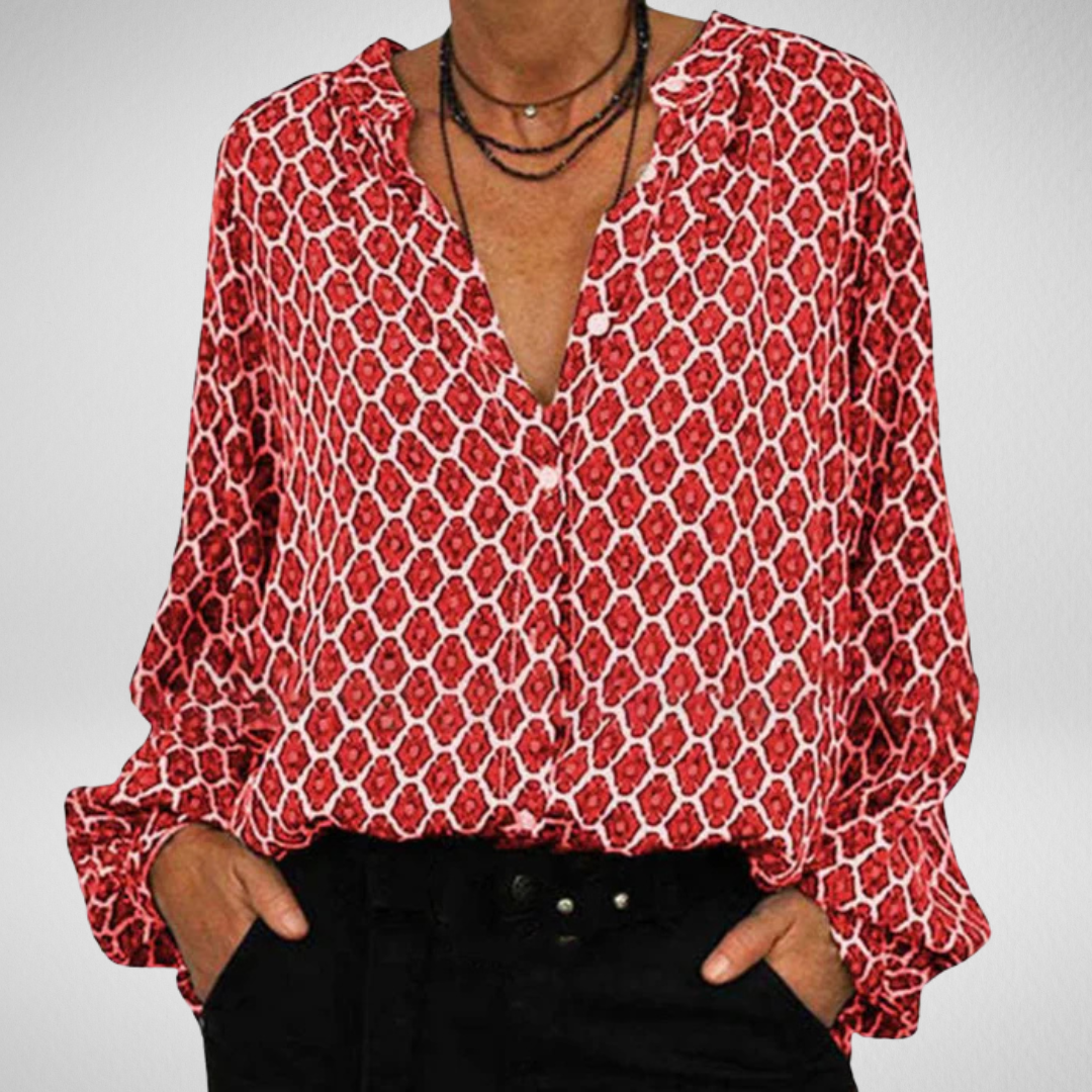 ボヘミアンブラウス – 大胆・エレガント・こなれ感